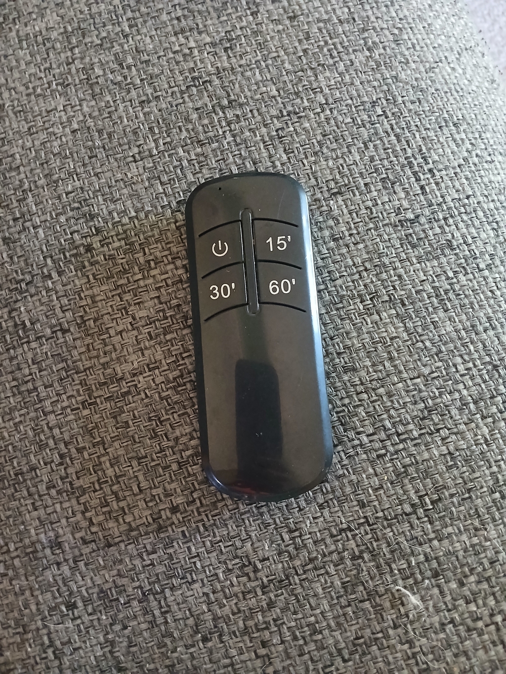 Rumi Black Timer Remote Control - 15/30/60 Minute Buttons -remote only